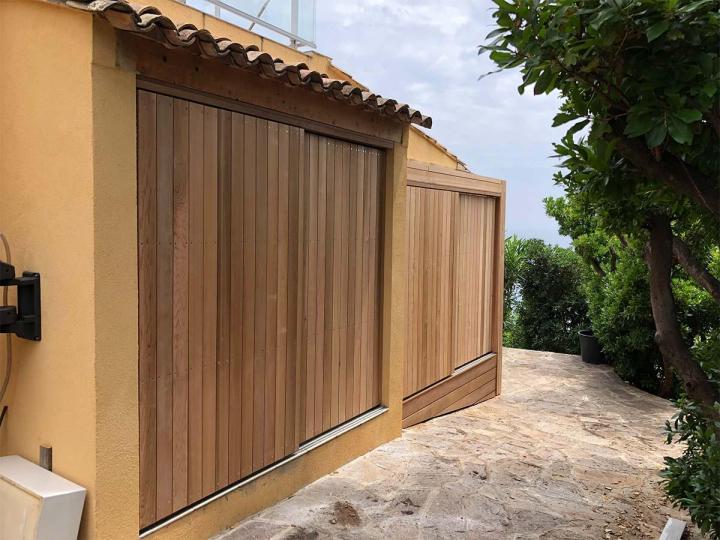 Je peux construire des bardages en bois qui allient design et solidité