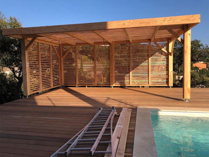 Je choisis l’essence de bois en tenant compte du type de pergola que vous souhaitez construire
